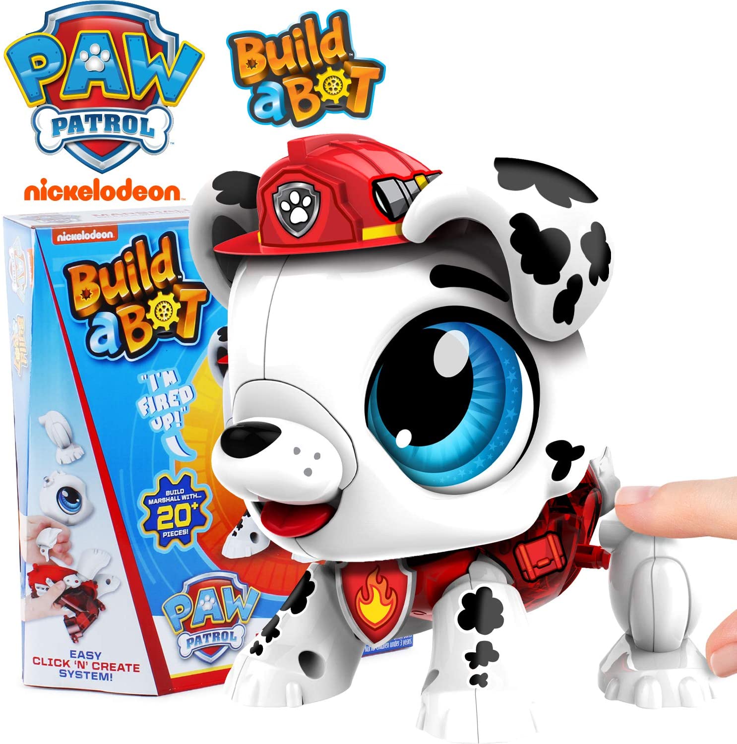 Colorific Build-A-Bot Customizable Dog Figure Paw Patrol Toy