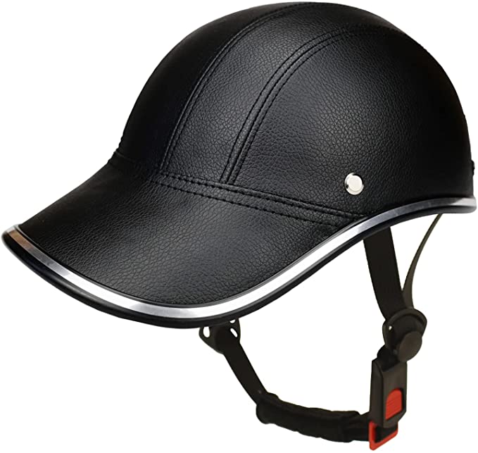 FROFILE City-Style Leather ABS Shell Bike Helmet