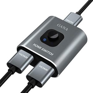 GANA Gaming One Button HDMI Switch, 3-Port