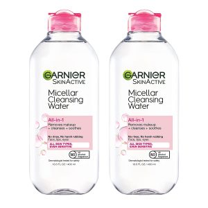 Garnier Micellar Cleansing Water Liquid Makeup Remover, 2-Pack