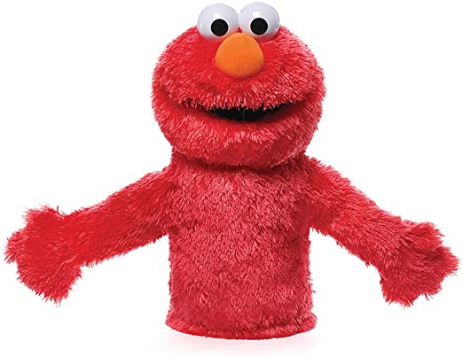 Gund Plush Surface-Washable Elmo Puppet