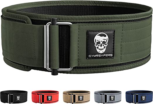Gymreapers Quick-Locking Olympic Lifting Belt