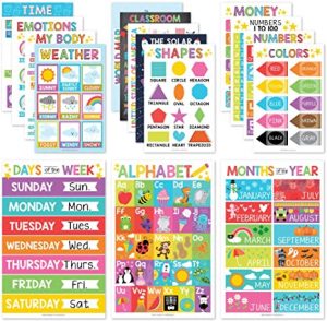 Hadley Designs Tear Resistant Posters Early Learning Classroom Supplies