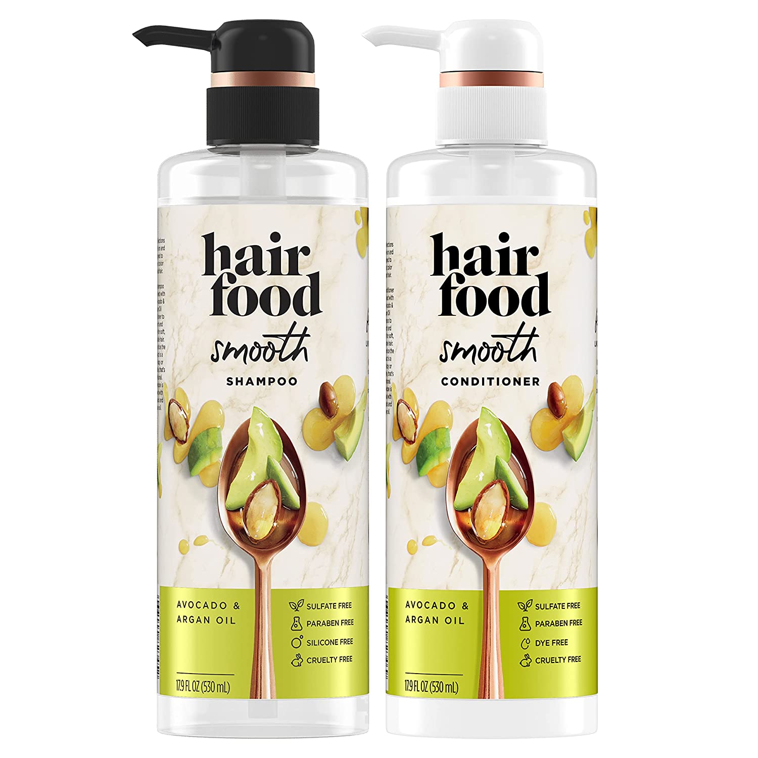 Hair Food Dye Free Avocado & Argan Oil Shampoo & Conditioner