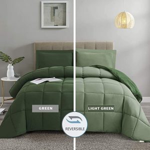 HIG Ultra-Soft Microfiber Twin Comforter Set, 3-Piece
