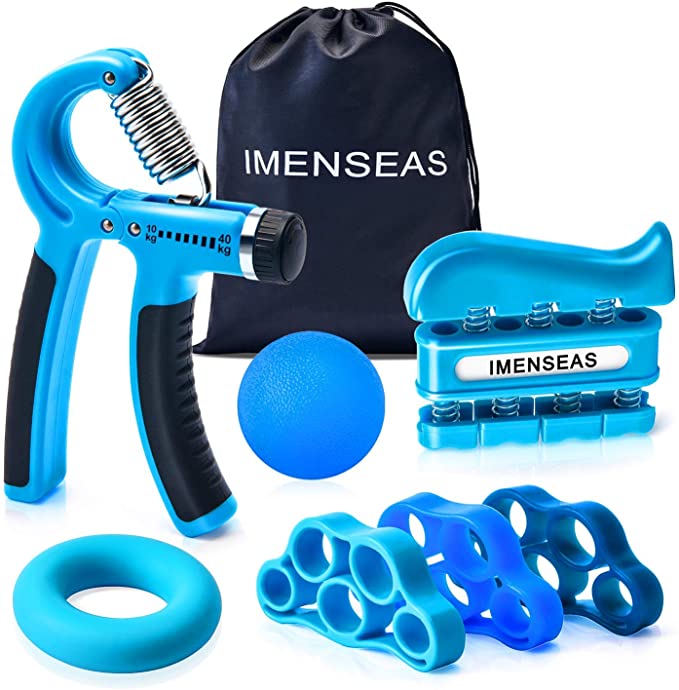 IMENSEAS Hand Grip Strengthener Kit, 7-Pieces