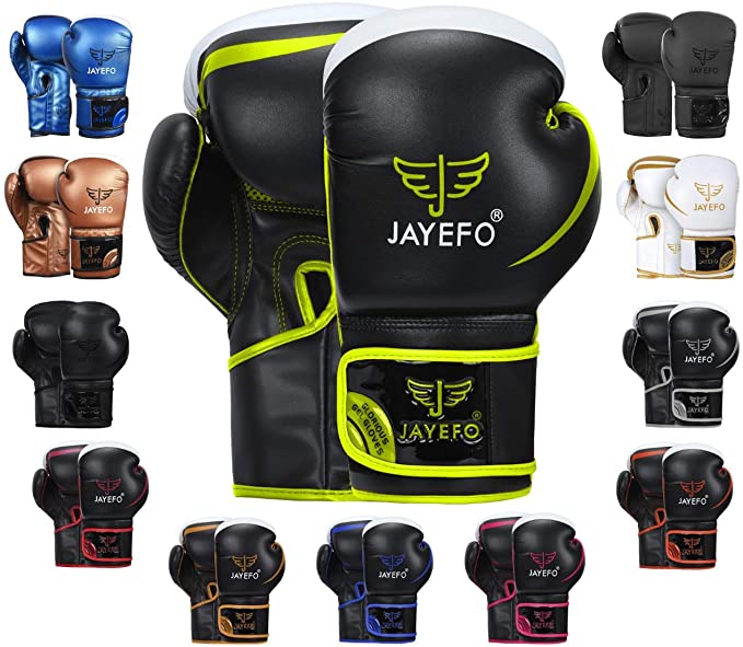 Jayefo Glorious Pro-Leather Boxing Gloves