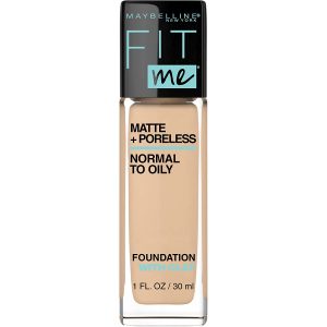 Maybelline Fit Me Matte + Poreless Oil-Free Liquid Foundation