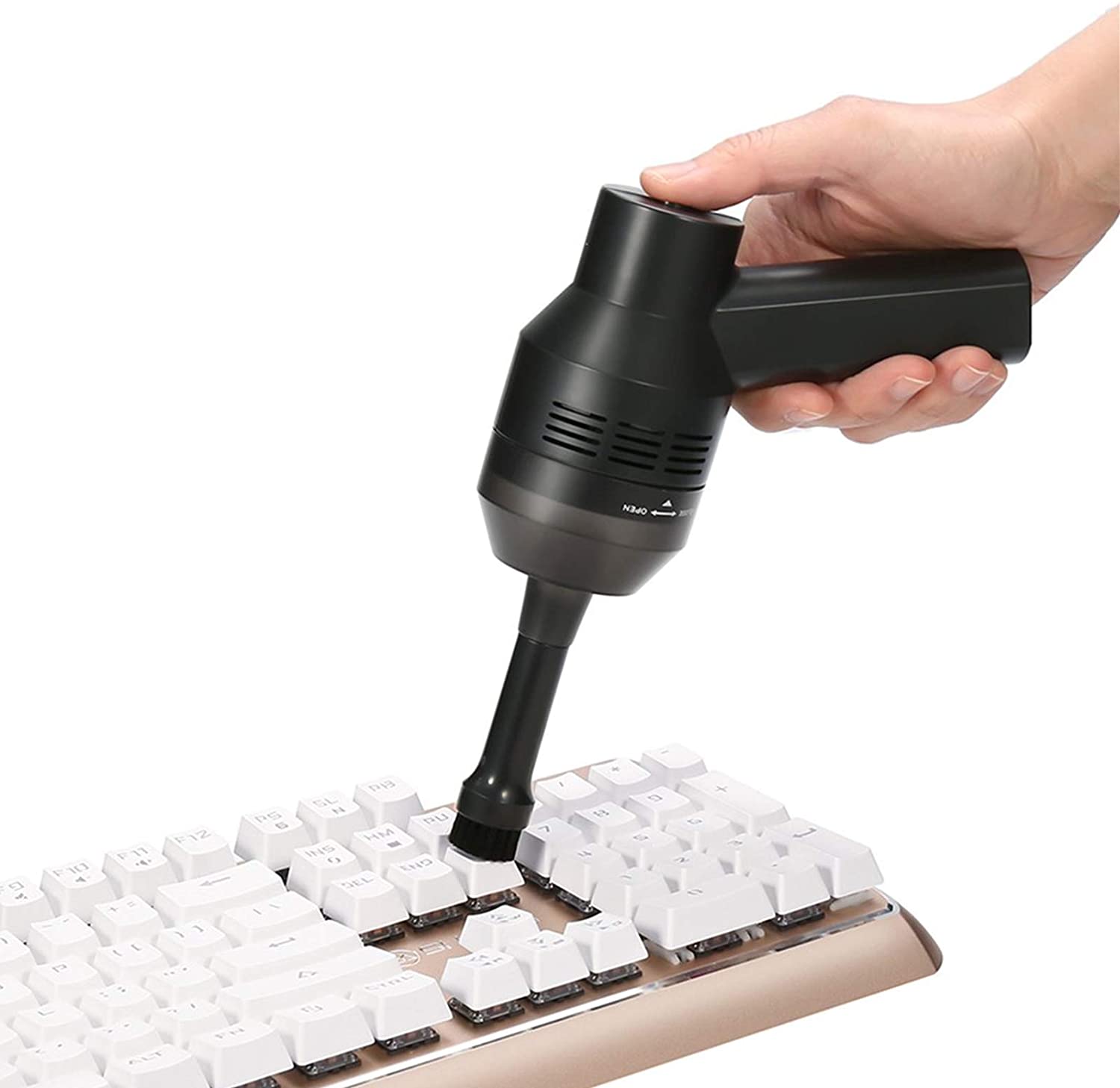 VIFER Vacuum C-Lean Portable Mini Handheld Rechargeable Keyboard Vacuum Tool for Laptop Desktop PC 