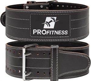 ProFitness Leather Lifting Belt