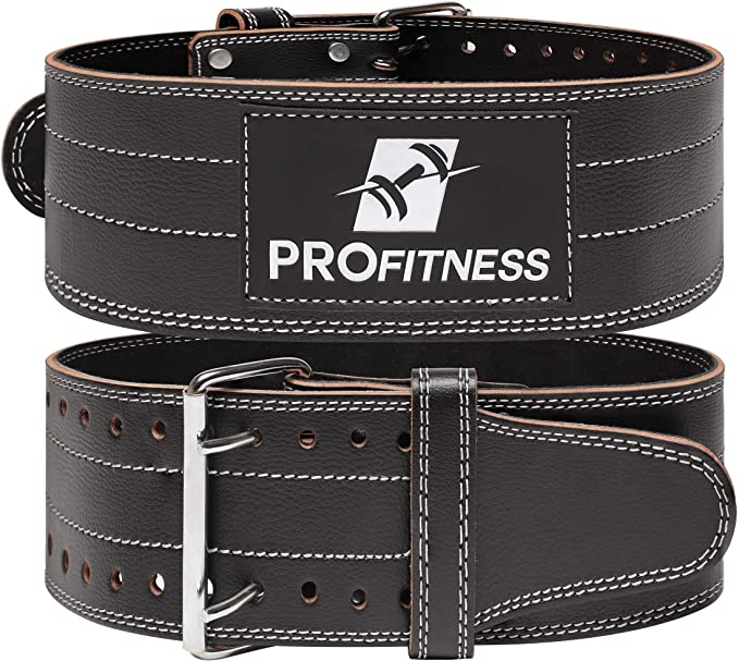 ProFitness Leather Lifting Belt