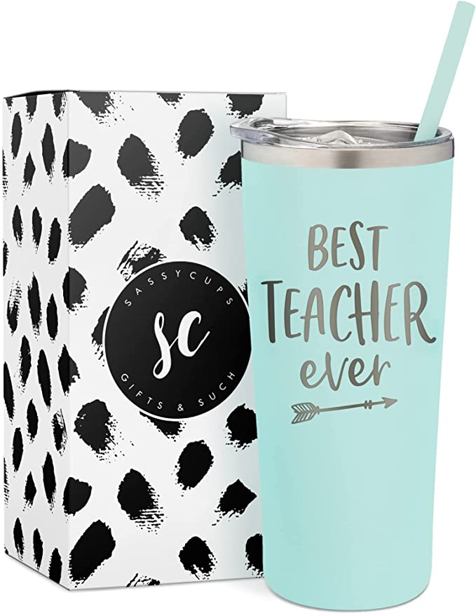 SassyCups Vacuum-Insulated Mug Teacher Gift