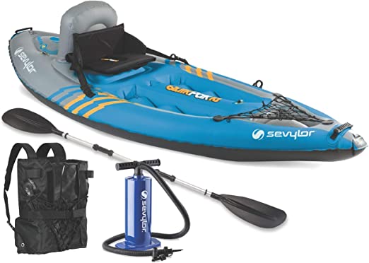 Sevylor Quikpak K1 1-Person Inflatable Kayak