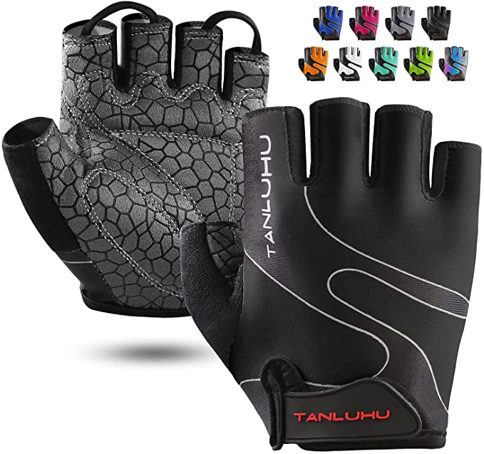 Tanluhu Breathable Half-Finger Cycling Gloves