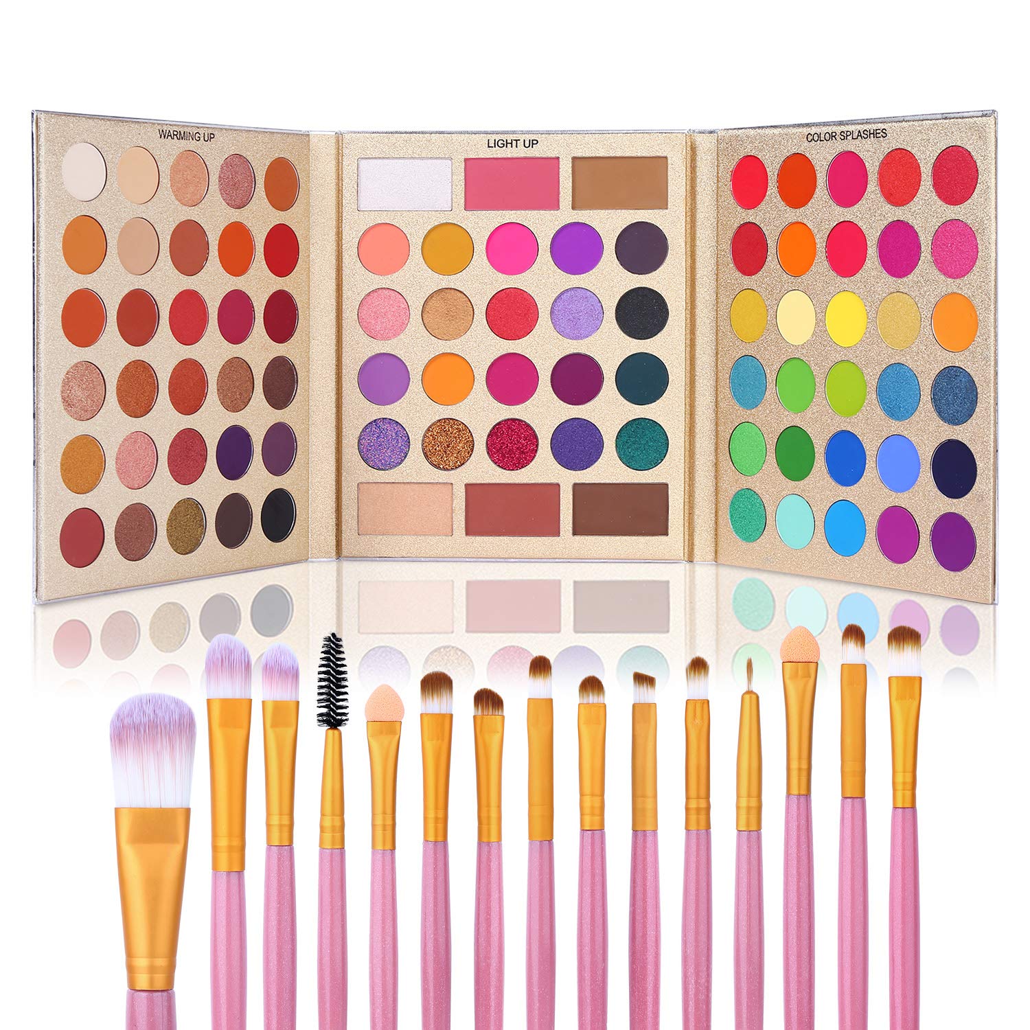 UCANBE Brush Set & Eyeshadow Palette Makeup Kit