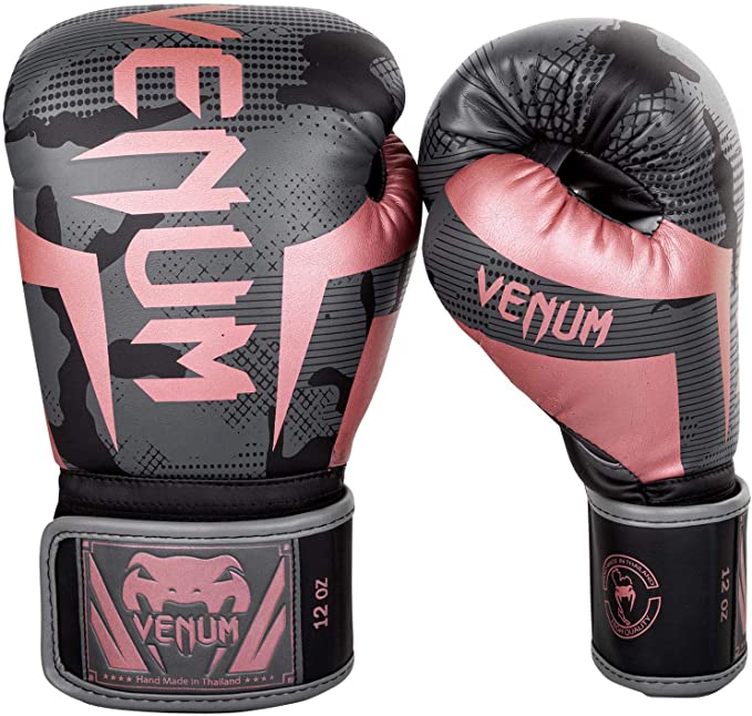Venum Elite Perforated-Palm Boxing Gloves