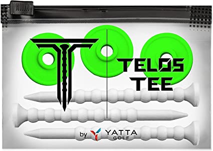 YATTA GOLF Adjustable Golf Tees, 3-Pack
