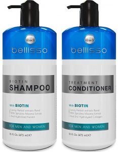 Bellisso Biotin Hair Regrowth Shampoo & Conditioner Set