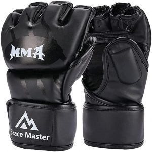 Brace Master Fingerless MMA Gloves