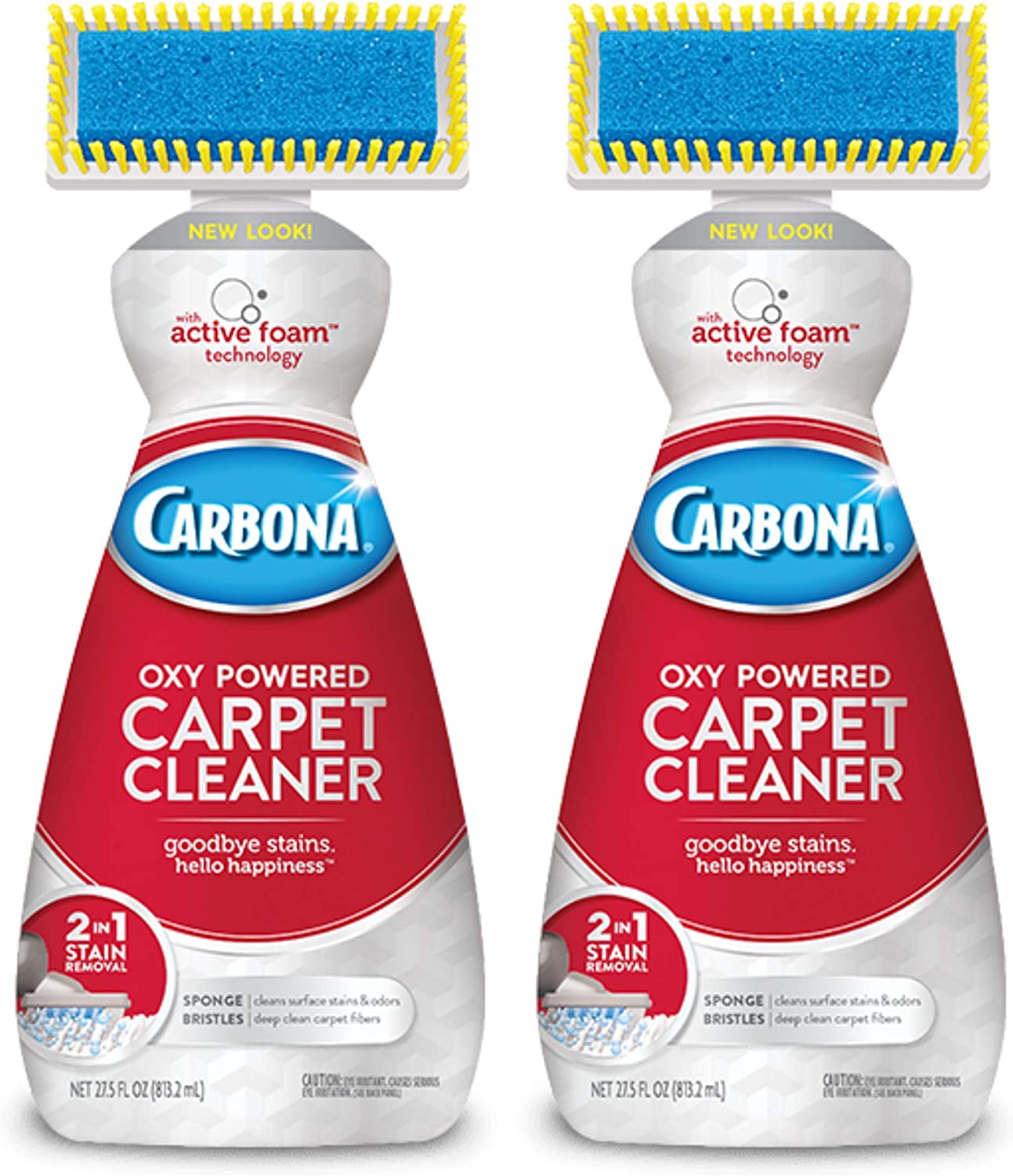 Carbona Stain Removing Active Foam Carpet Cleaner, 2-Pack