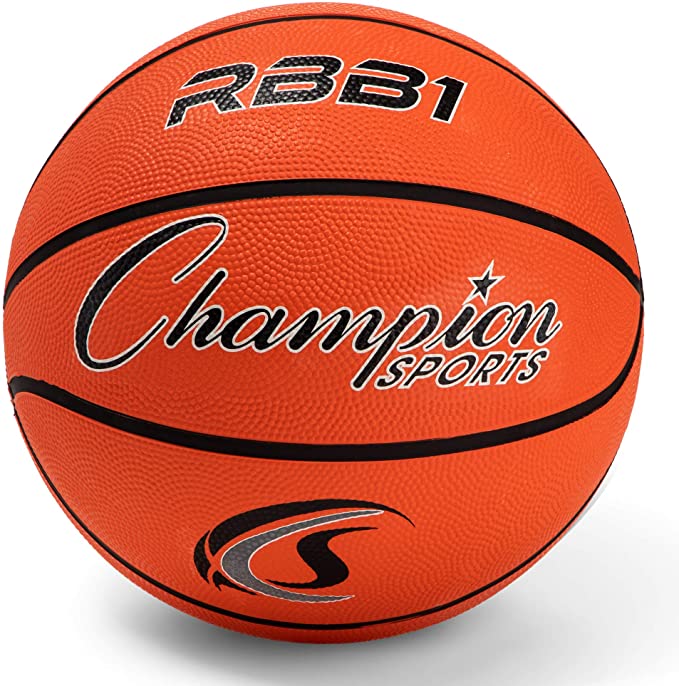Champion Sports Official Heavy-Duty Rubber Outdoor Basketball