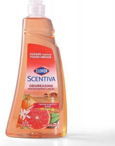 Clorox Scentiva Bleach-Free Liquid Dish Soap