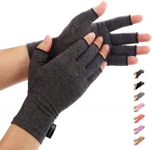 Duerer Form-Fitting Compression Therapy Fingerless Gloves