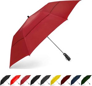 EEZ-Y Double-Canopy Windproof Golf Umbrella, 58-Inch