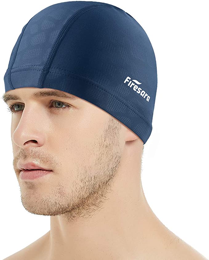 Firesara Spandex-Fabric Swim Cap