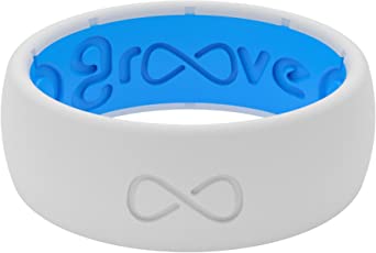 Groove Life Interior Air Flow Grooves Silicone Wedding Band