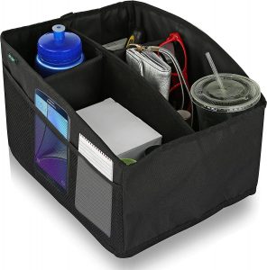 lebogner Portable Adjustable Dividers Auto Console & Organizer