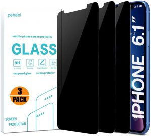 Pehael Oil Resistant iPhone Screen Protectors, 3-Pack
