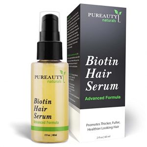 Pureauty Naturals Biotin Hair Growth Treatment Serum