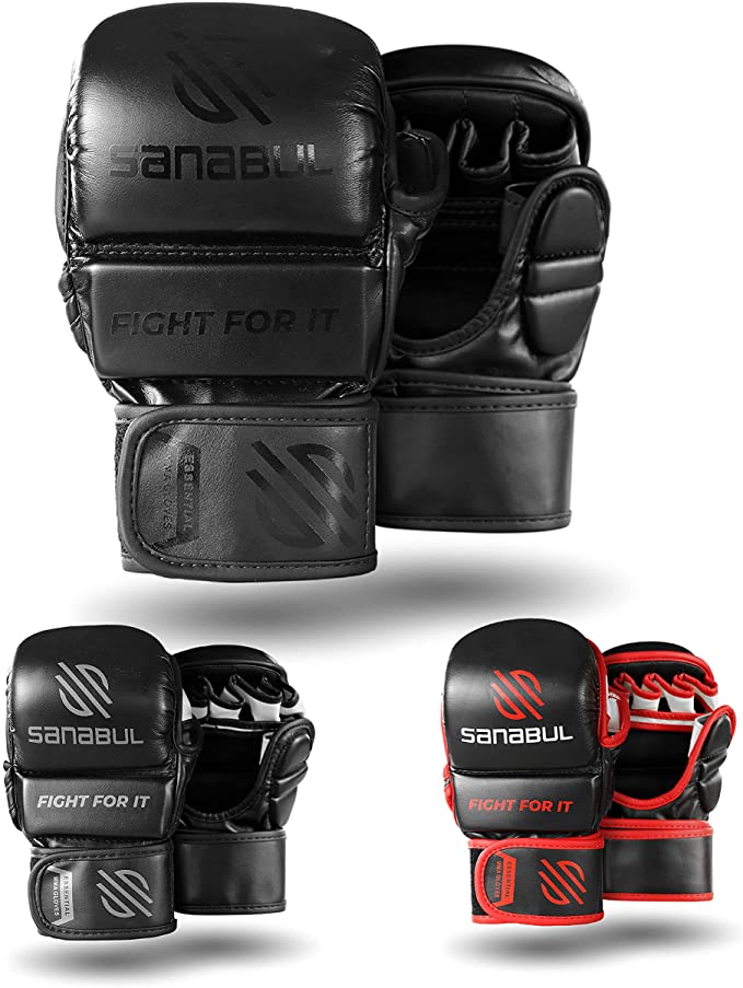 Sanabul Essential Hybrid Sparring & MMA Gloves