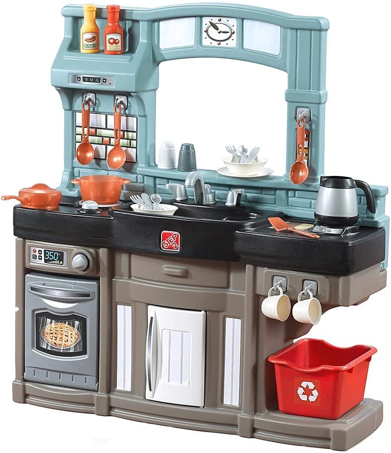 Step2 Pretend Play Kids’ Kitchen Toy Set, 25-Piece