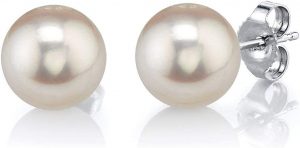 The Pearl Source Hypoallergenic Stud Freshwater Pearl Earrings