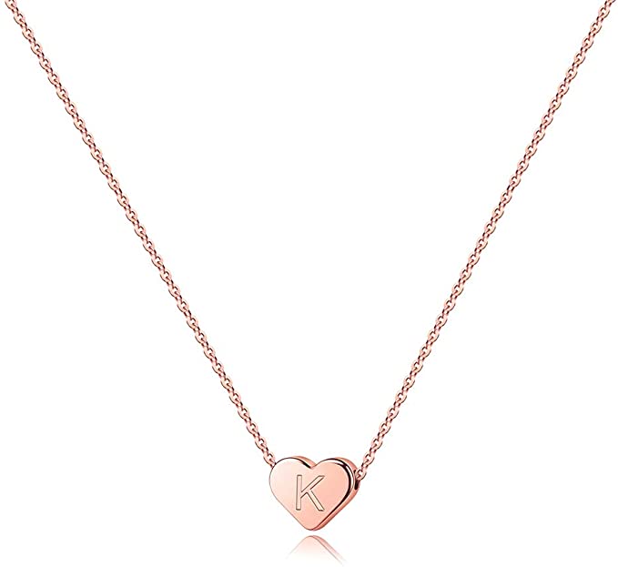Turandoss Little Girl Hypoallergenic Heart Necklace Jewelry