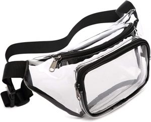 Veckle Clear Stadium-Approved Waterproof Fanny Pack