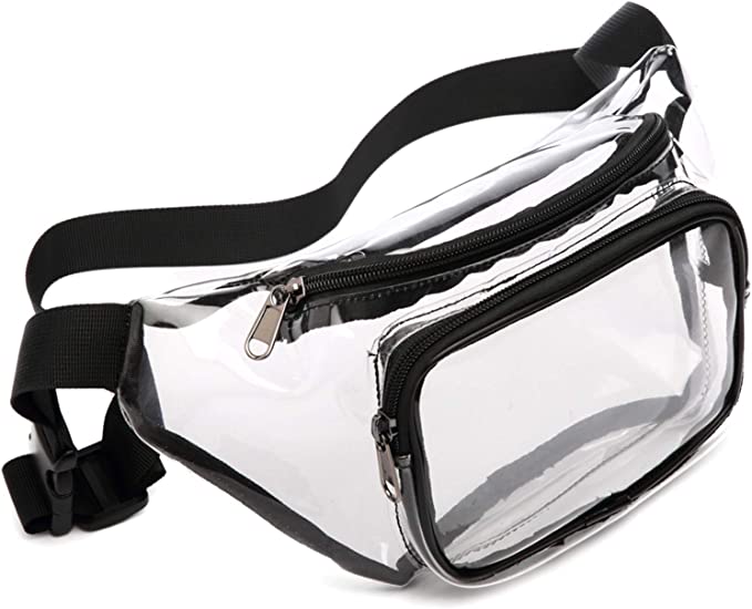 Veckle Clear Stadium-Approved Waterproof Fanny Pack