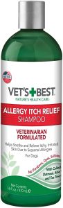 Vet’s Best Paraben Free Pet Shampoo, 16-Ounce