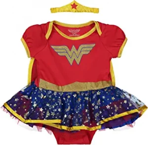 WARNER BROS Machine Washable Wonder Woman Baby Costume