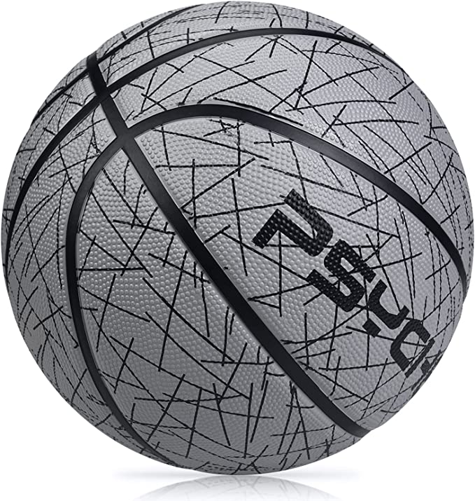 Wisdom Leaves Rubber Outdoor Basketball, 27.5-Inch