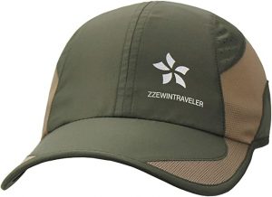 ZZEWINTRAVELER Quick-Dry Men’s Running Hat