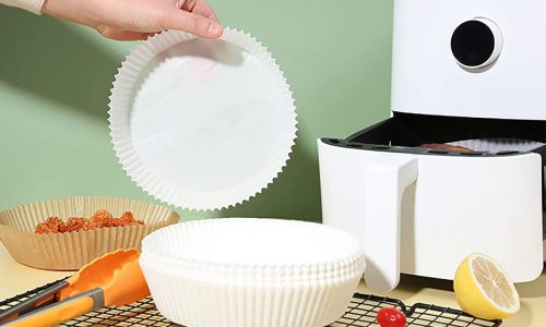 white air fryer liners