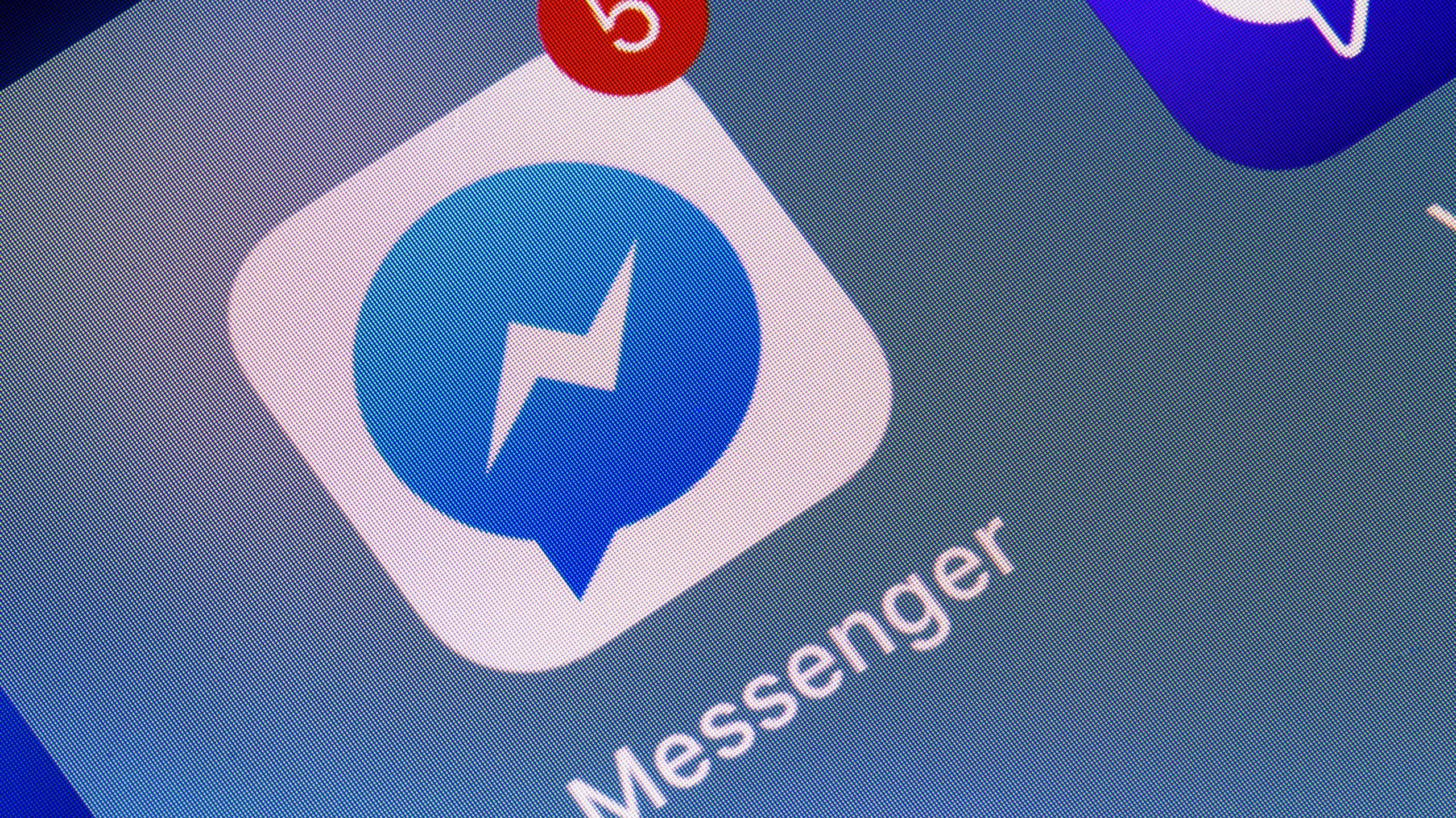 Facebook Messenger app in iPhone