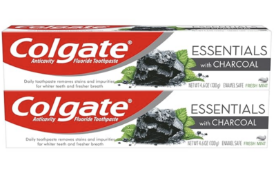 Colgate Revitalizing White Activated Charcoal Toothpaste, 2 Pack