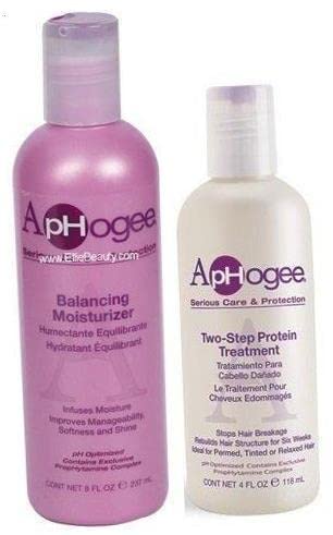 Aphogee Moisturizer & Two-Step Protein Treatment For Hair