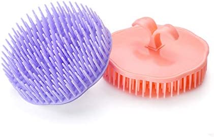 Aroveea Lightweight Plastic Scalp Brushes, 2-Pack