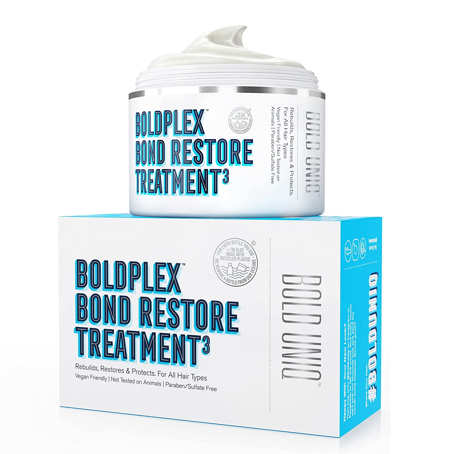 BOLD UNIQ BoldPlex 3 Vegan Protein Treatment For Hair
