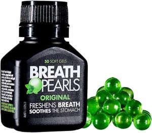 Breath Pearls Gluten-Free Breath Freshener, 50-Count